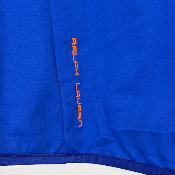 Ralph Lauren RLX Vest Mens Large Golf Blue Orange Zip Performance Ryder Cup 2020 - Picture 7 of 13
